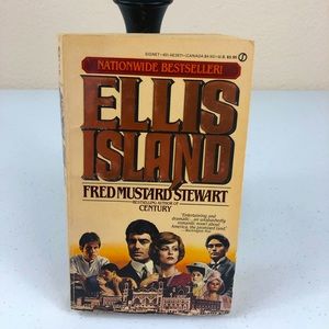 Ellis Island by Fred Mustard Stewart 1992